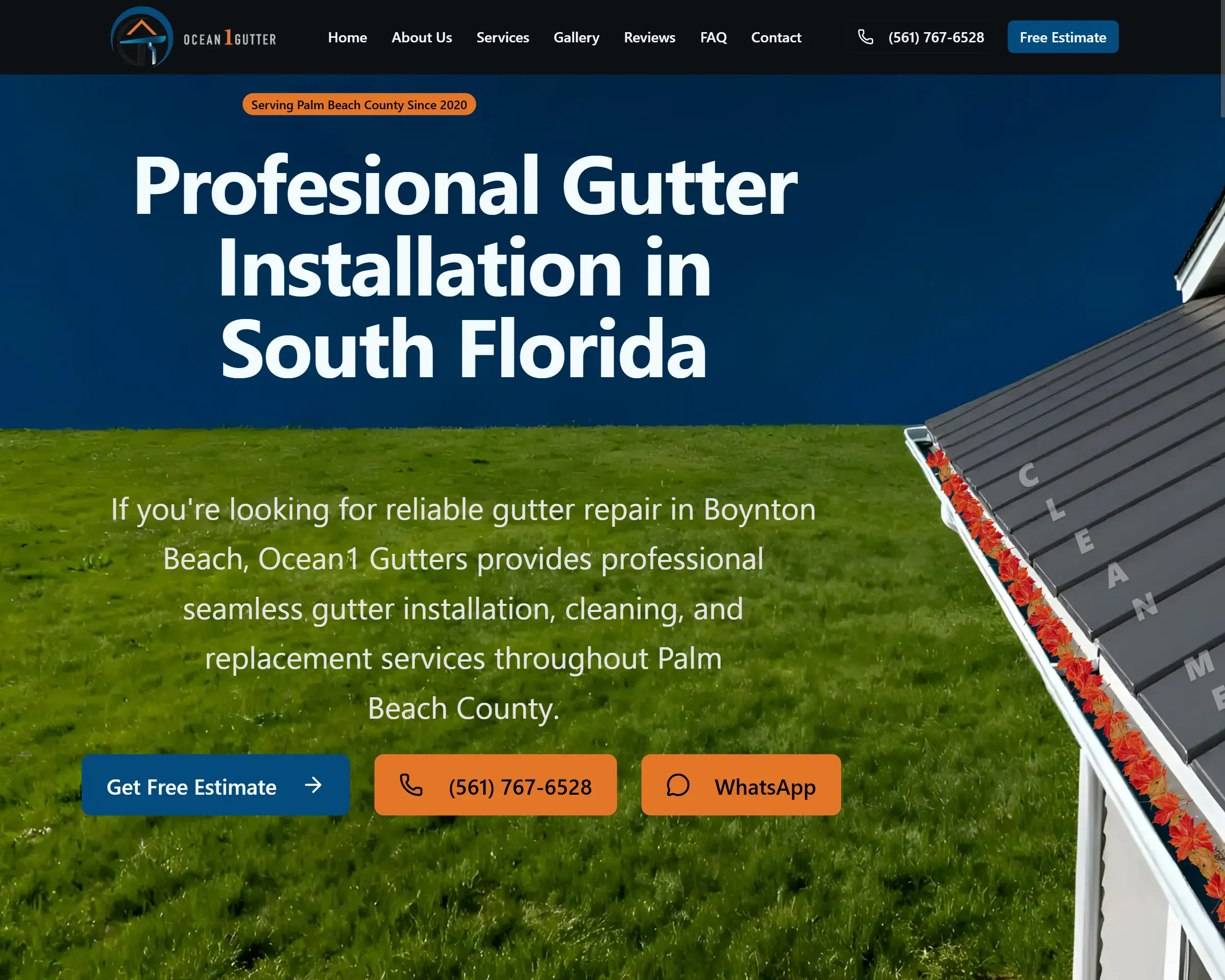 Ocean 1 Gutters